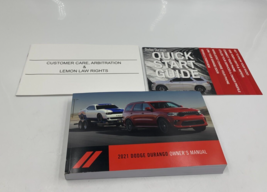 2021 Dodge Durango Owners Manual Handbook OEM C04B51030 - $98.99