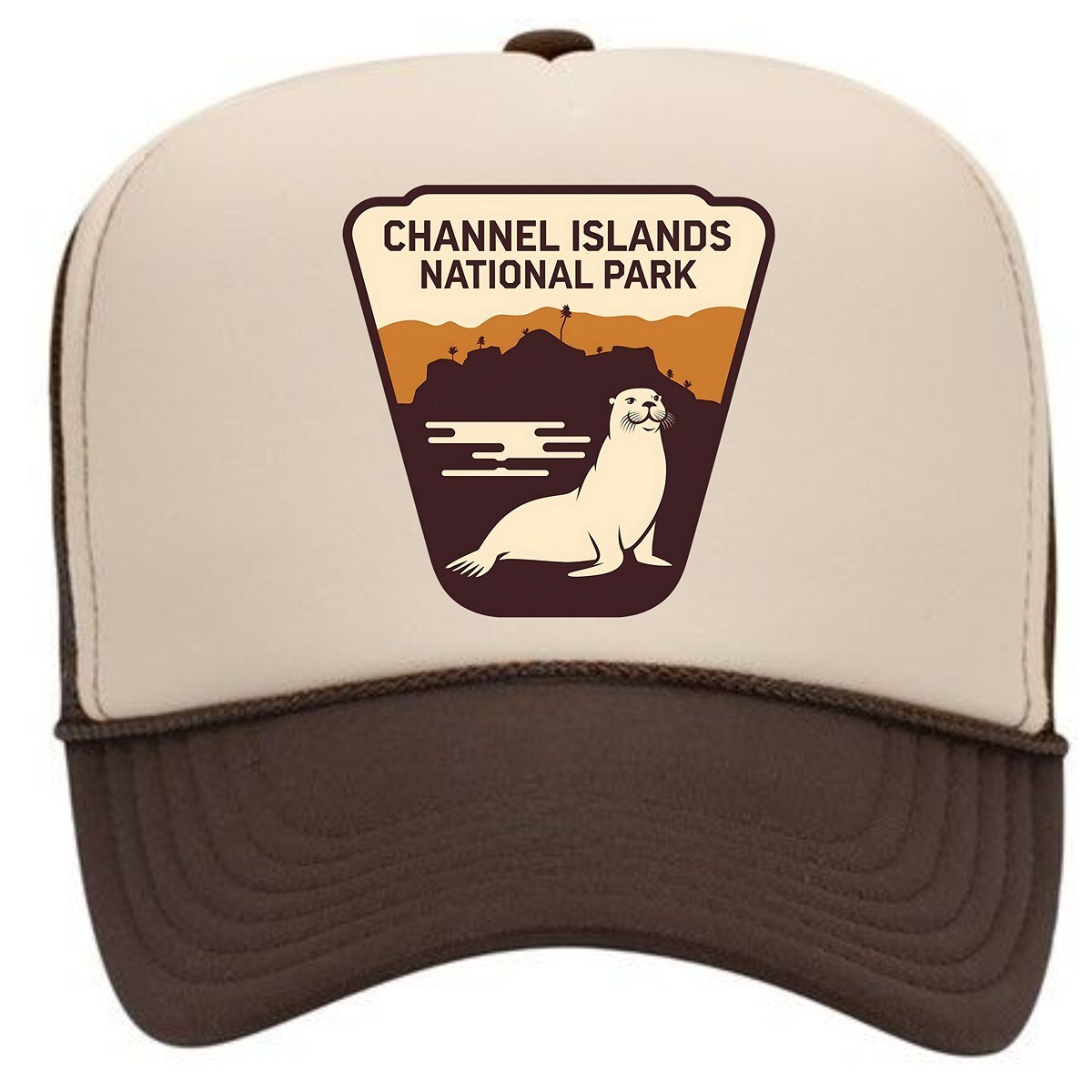 Channel Islands National Park Hat Cap Vintage Foam Trucker Style Mesh Sn... - £15.01 GBP