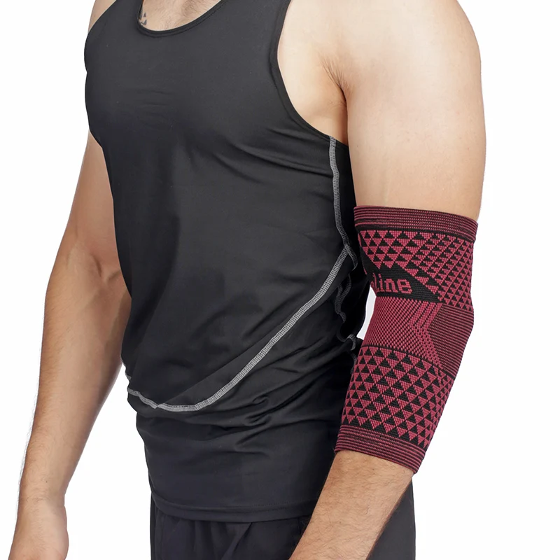Sporting 2PCS Tourmaline ElA Brace Compression Sleeve Relief Joint Pain Magnetic - £23.51 GBP