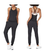 Sweaty Betty Beautify Jumpsuit, One Piece, Black, XL, Size 12, NWT - $1,910.21 MXN