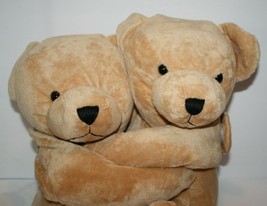 Animal Alley Hugging Teddy Bears 10&quot; Stuffed Plush Twins Toys R Us Soft Toy 2 - £30.44 GBP