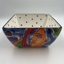 Muzeum Picasso Large Bowl 10&quot;X10&quot; Rare Size Bowl Vintage - $87.07