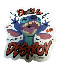 Stitch, Funny  Color Vinyl Decal Sticker - New Disney Sticker, 1.5 x 2.75 in - £1.55 GBP