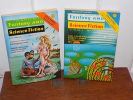 Pair of 1974 The Magazine of Fantasy and Science Fiction - $276.80 MXN