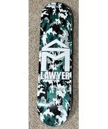 Sk8 Mafia Lawyer Camo Skateboard Green Gray Black Deck Only Skate - READ - $61.34