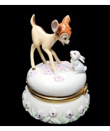 Lenox Disney Showcase Bambi Thumper Stamp Treasure Box Ivory Fine China ... - $236.63 CAD