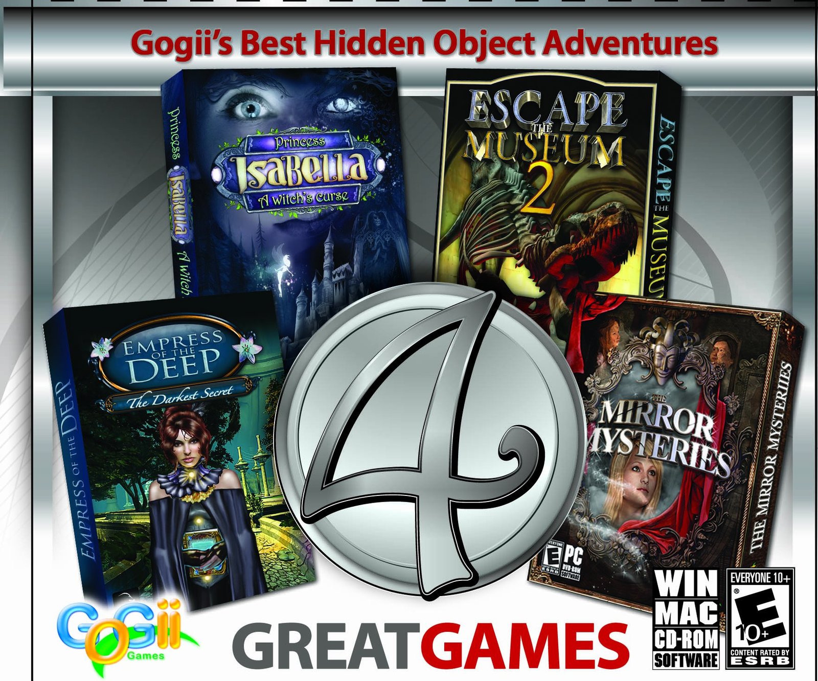 Four Great Games [video game] - $7.08