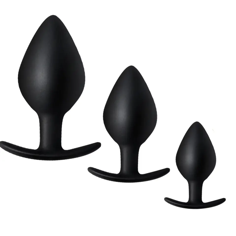 Silicone Anal Plug Butt Sex Toys For Men Women Prostate Massager Adult S... - $27.34 CAD