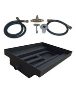 Tretco 21 in. 14GA Powder Coated Burner Island Kit Natural Gas - $314.94