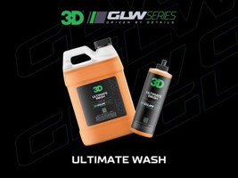3D Ultimate Wash GLW Series | DIY Car Detailing | Ultra Foaming Shampoo ... - £23.56 GBP