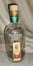 Empty Russels Reserve Rye Whiskey Bottle 6 Year Small Batch 2014? VTG - $16.99