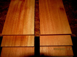 TEN(10) Pieces Thin Premium Kiln Dried Exotic Spanish Cedar 24&quot; X 4&quot; X 1/8&quot; - £40.96 GBP