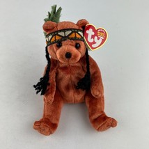 Little Feather Bear Ty Beanie Baby RETIRED 2004 - £9.38 GBP