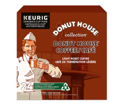 Donut House Collection Donut House Coffee Single-Serve Keurig K-Cup Pods 24 Pack