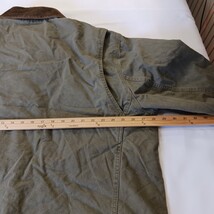 Orvis Classic Collection Men’s Green Cotton Blend Button Pockets Jacket Size 2XL image 8