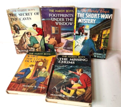 The Hardy Boys 1929 - 1930s Book Lot of 5 all HC with DJ 4 7 11 12 24 All VG+ - $74.25