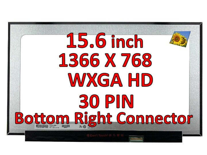 HP 15-DW0083WM 1A493UA laptop LED LCD Screen HD 1366x768 Display 15.6 in Item image 2