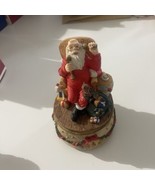 Vintage Jay Import Co. Santa Music Box Made In China Plays Jingle Bells - €6,89 EUR