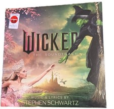 Wicked: The Soundtrack, Target Pink Green Color 2 x LP Vinyl, New  Pkg Tear - £62.22 GBP