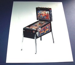 Truck Stop Pinball Machine Color Promo Game Photo Original NOS 1988 Vintage - $14.49