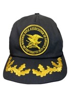 NRA Vtg Large Patch K Products Brand USA Mesh Snapback Scrambled Trucker Hat Cap - £7.74 GBP