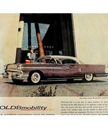 1958 Oldsmobile General Motors Car Advertisement Automobilia Life Magazi... - $550.13 MXN