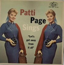 Patti Page Sings &quot;Let&#39;s Get Away From It All&quot; [Vinyl] Patti Page - £9.00 GBP