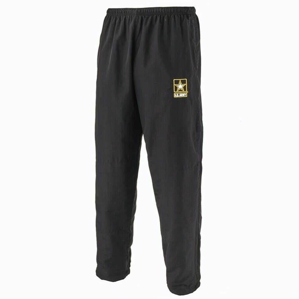 APFU BLACK PHYSICAL FITNESS ARMY UNISEX UNIFORM PANTS SMALL SHORT SI 746 - $27.71