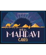 Louis Vuitton Cairo Poster of India Mahdavi R99692 Objets Nomades Art Co... - €326,31 EUR