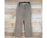 Columbia Sportswear Pants Womens Size 6 Brown Durable Cotton TB5 - £7.42 GBP