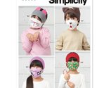Simplicity Children&#39;s Hats, Headbands, and Face Masks Packet, Code 9305 ... - $4.40