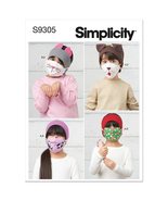 Simplicity Children&#39;s Hats, Headbands, and Face Masks Packet, Code 9305 ... - £3.44 GBP