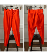 Vintage 60s 70s Gander Mountain Orange Wool Outdoors Hunting Pants 30 - $124.86 CAD