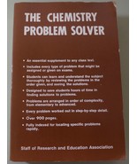 The Chemistry Problem Solver - Staff of Research and Education Association - $15.51 CAD