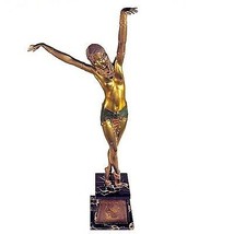 Signée Égyptien Danseuse Bronze Sculpture Par Chiparus - £5,766.24 GBP