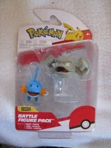 Pokemon Battle Figure 2022 Geodude+Mudkip Jazwares - £17.95 GBP