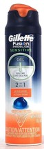 1 Ct Gillette 6 Oz Fusion Proglide Sensitive 2in1 Gel Skin Care Active Sport - £14.06 GBP