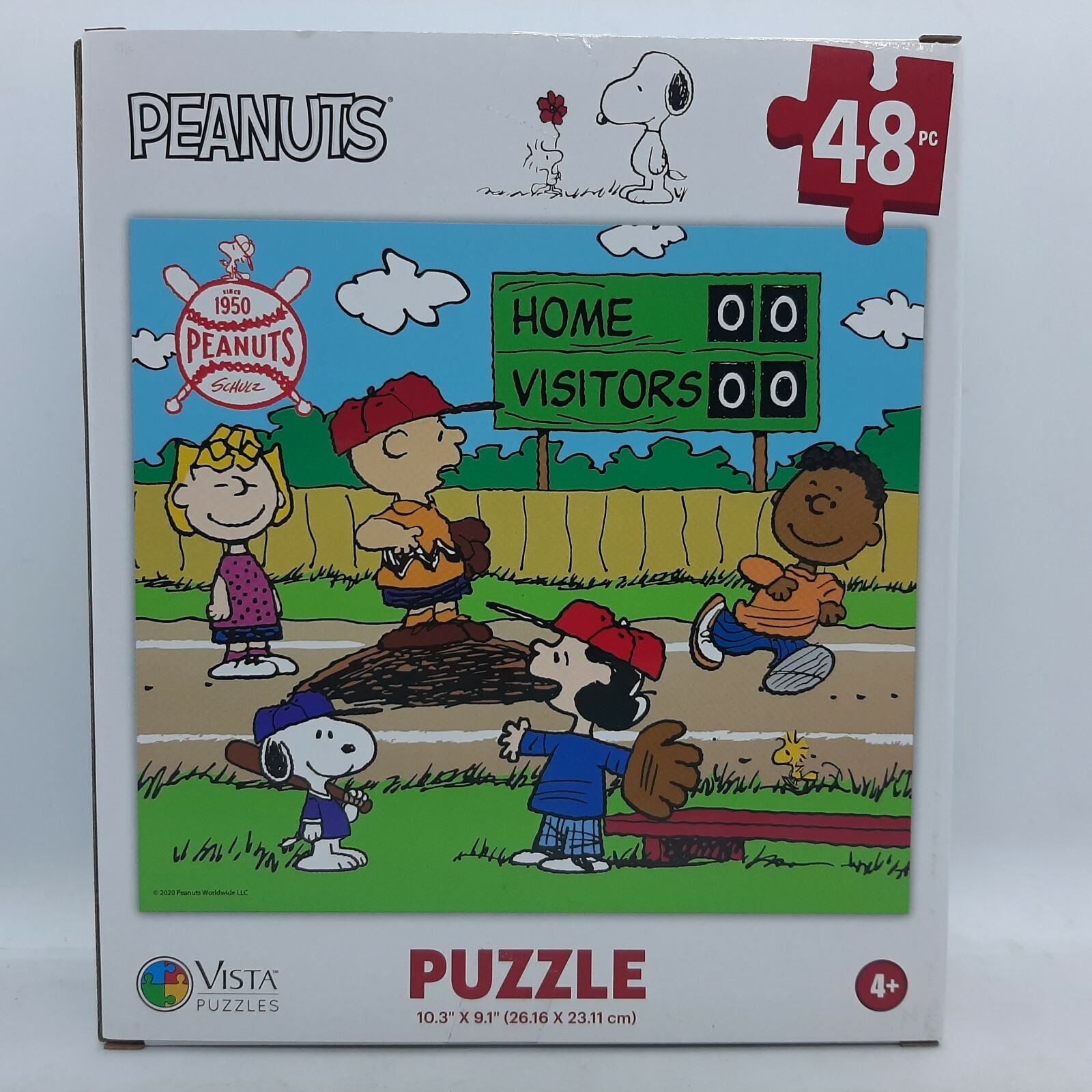 Peanuts Lot of 2 Jigsaw Puzzles by Vista ~ 48 pcs ~  10.3" x 9.1" ~ 2020 Item image 5