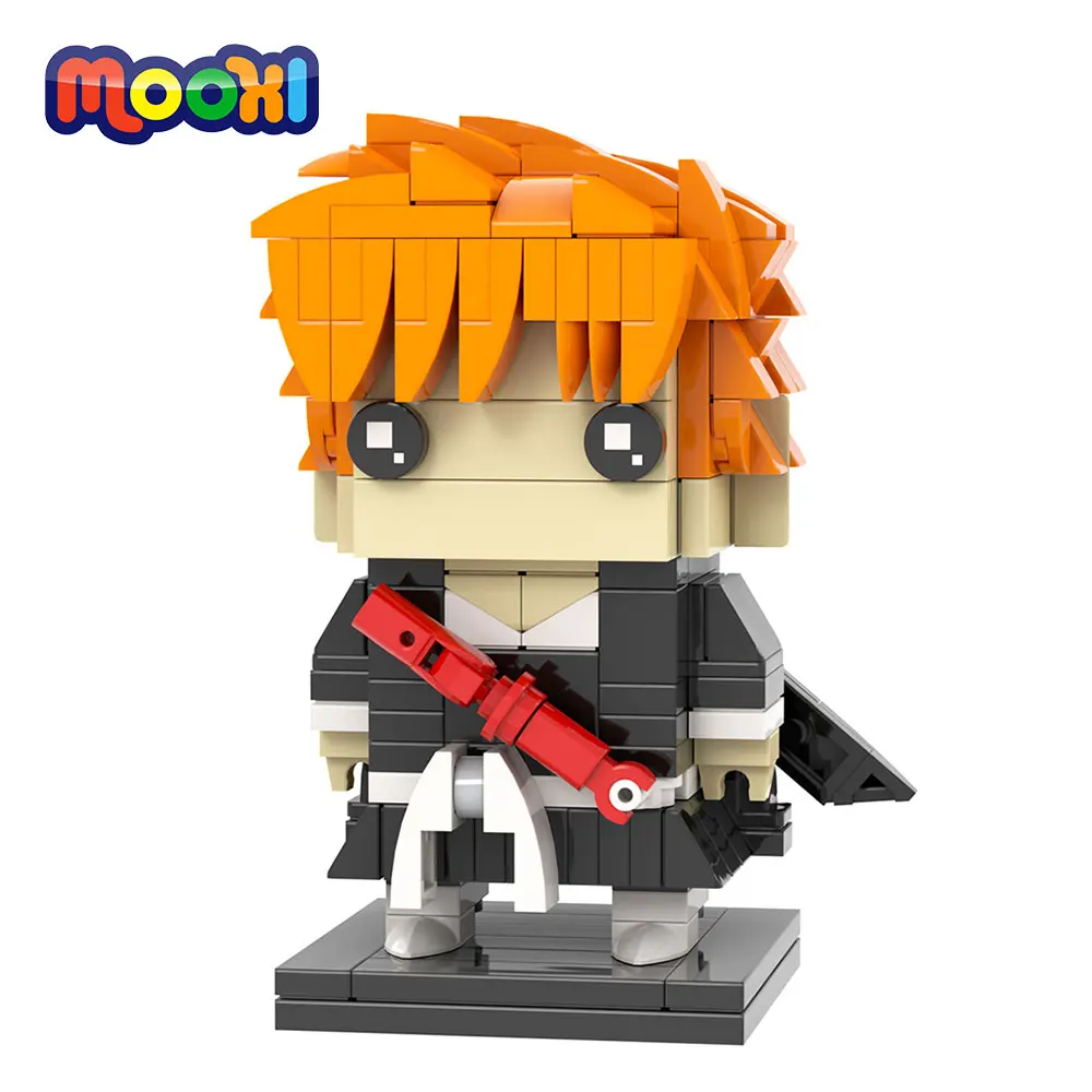 MOOXI Cartoon Series Action Figure Building Blocks Classic Death Anime Bricks - £16.22 GBP