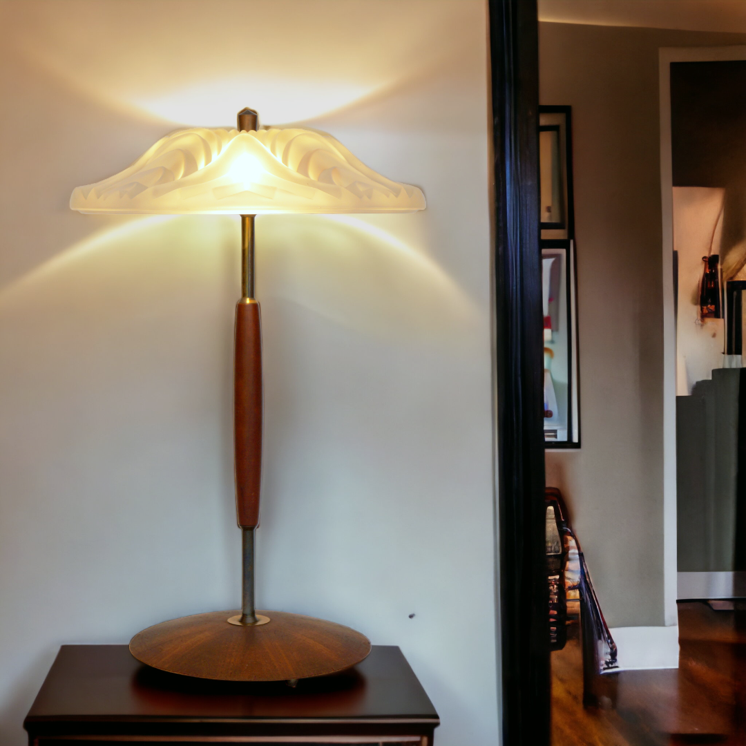 Mid-Century Moderne Lampe de Table " Maritime Vintage Item image 2