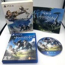 Horizon Zero Dawn Limited Edition PS4 Japan with artbook &amp; slipcover HAS ENGLISH - £36.62 GBP
