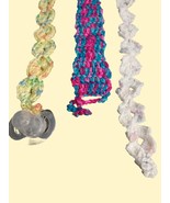 HANDMADE Pacifier Holder Crochet Acrylic Set of 3 - $204.33 MXN