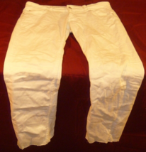 MARC O&#39;POLO MENS STRAIGHT FIT WHITE SKARA HOT WEATHER SUMMER PANTS 32X26.5 - $19.86 CAD