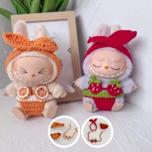 Cute Crochet Bikini Set for Labubu, Handmade Crochet Fashion Set Labubu,... - £15.86 GBP