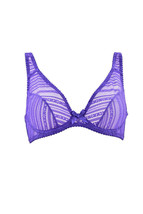 Lagen&#39;t By Agent Provocateur Womens Bra Lace Pinted Purple Size S - £32.82 GBP