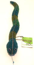 Bead Worx Grass Roots snake 1 foot long (green,blue,yellow) - £11.13 GBP