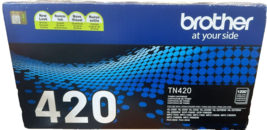 Brother Genuine TN-420 Black Toner OEM Original TN420 New OB - $34.64