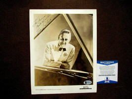 Guy Lombardo Bandleader &amp; Violinist Signed Auto Vintage Mca Sepia Photo Beckett - £197.83 GBP
