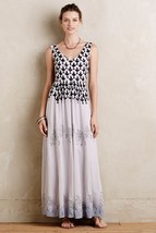 NWT ANTHROPOLOGIE SOJOURNER PRINTED MAXI DRESS by FLOREAT 0 - $94.99