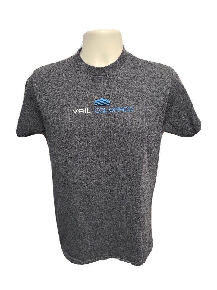 Primary image for Vail Colorado Adult Small Gray TShirt